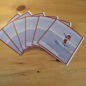 BLANK Christmas 6 cards bundle
